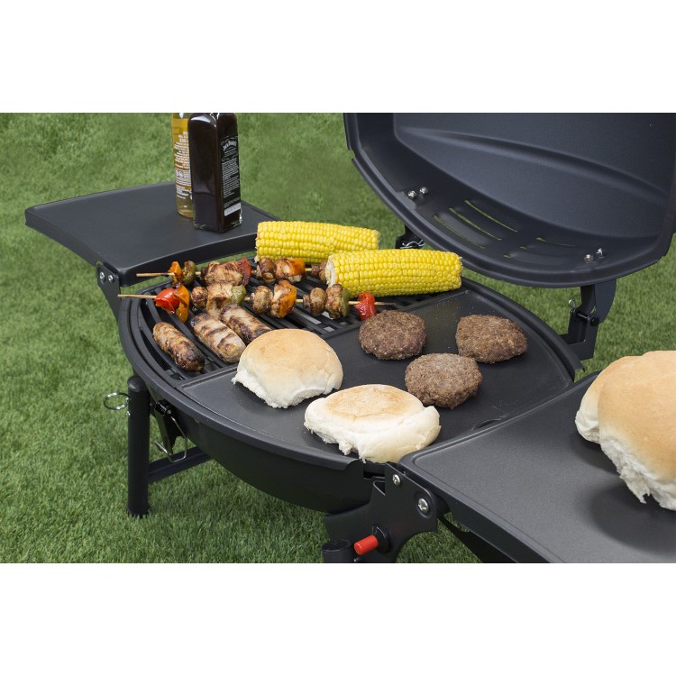 Boss Grill Louisiana  - Portable Single Burner Gas BBQ Grill with Trolley