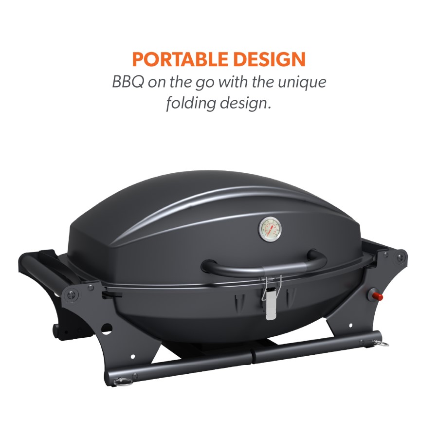 Boss Grill Louisiana  - Portable Single Burner Gas BBQ Grill