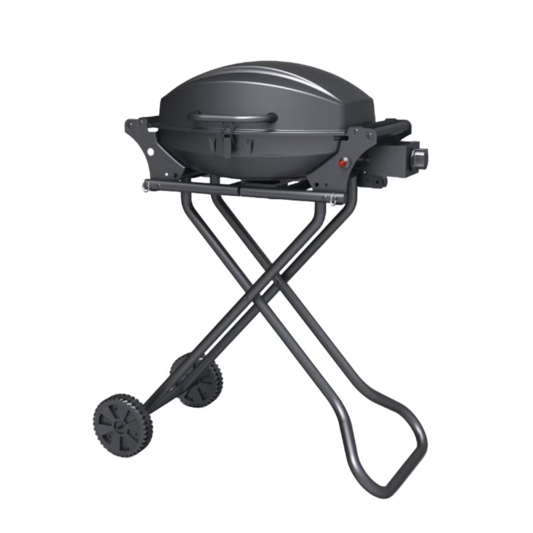 Boss Grill Louisiana  - Portable Single Burner Gas BBQ Grill with Trolley