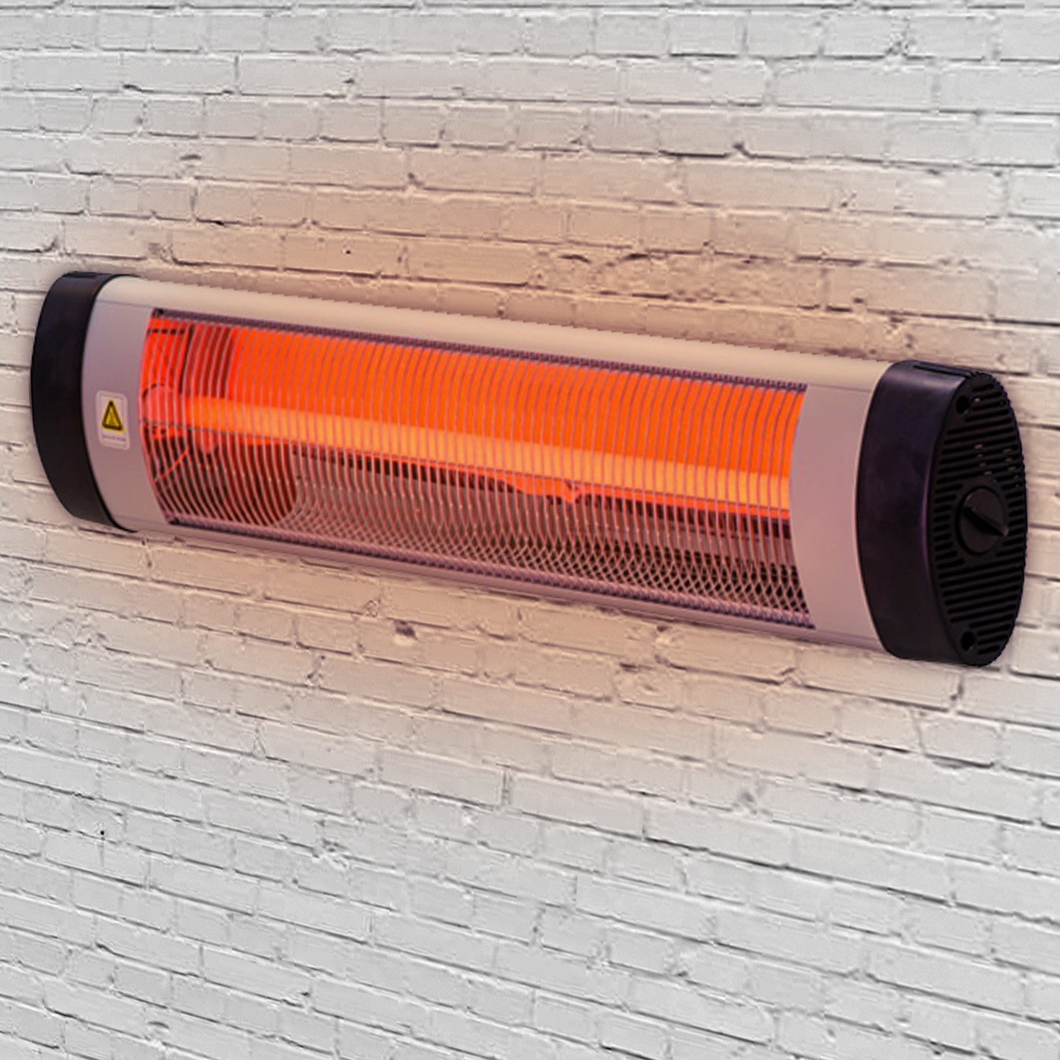 Electriq Wall Mounted Electric Patio Heater - 2kW with Automatic ...