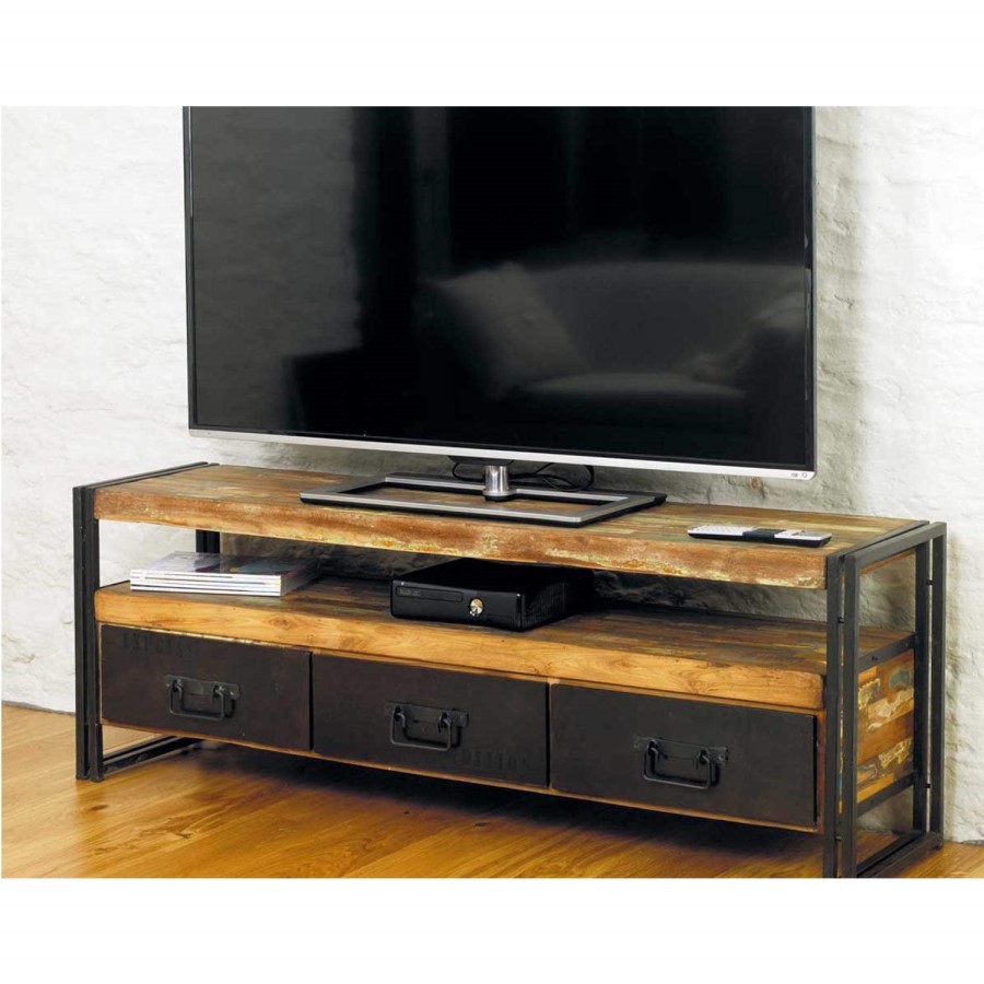 Baumhaus Urban Chic Large TV Cabinet 