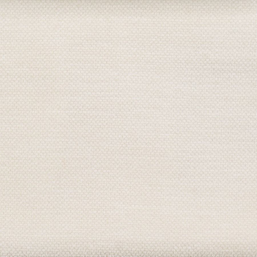 Set of 2 Cream Upholstered Curved Dining Chairs with Brass Legs - Isla