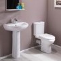 Full Pedestal Basin - 1 Tap Hole - Rounded - Davana