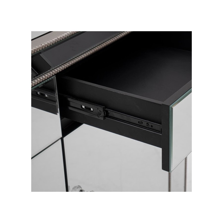 Imelda Mirrored Sideboard - 4 Door 3 Drawer