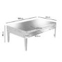 GRADE A2 - Mirrored Coffee Table with Drawers & Crystal Finish - Jade Boutique