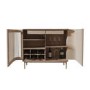 Light Oak Drinks Cabinet - Jarel