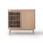 Light Oak Drinks Cabinet - Jarel