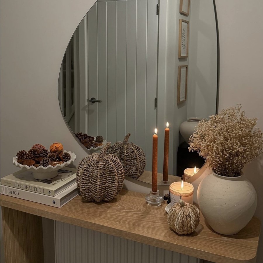 ALMOST PERFECT - Slim & Narrow Light Oak Console Table - Jarel