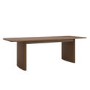Walnut Finish Extendable 6-8 Seater Dining Table - Jarel