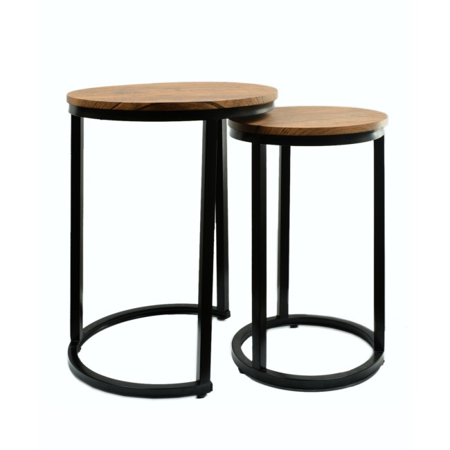LPD Java Industrial  Nest of 2 Tables