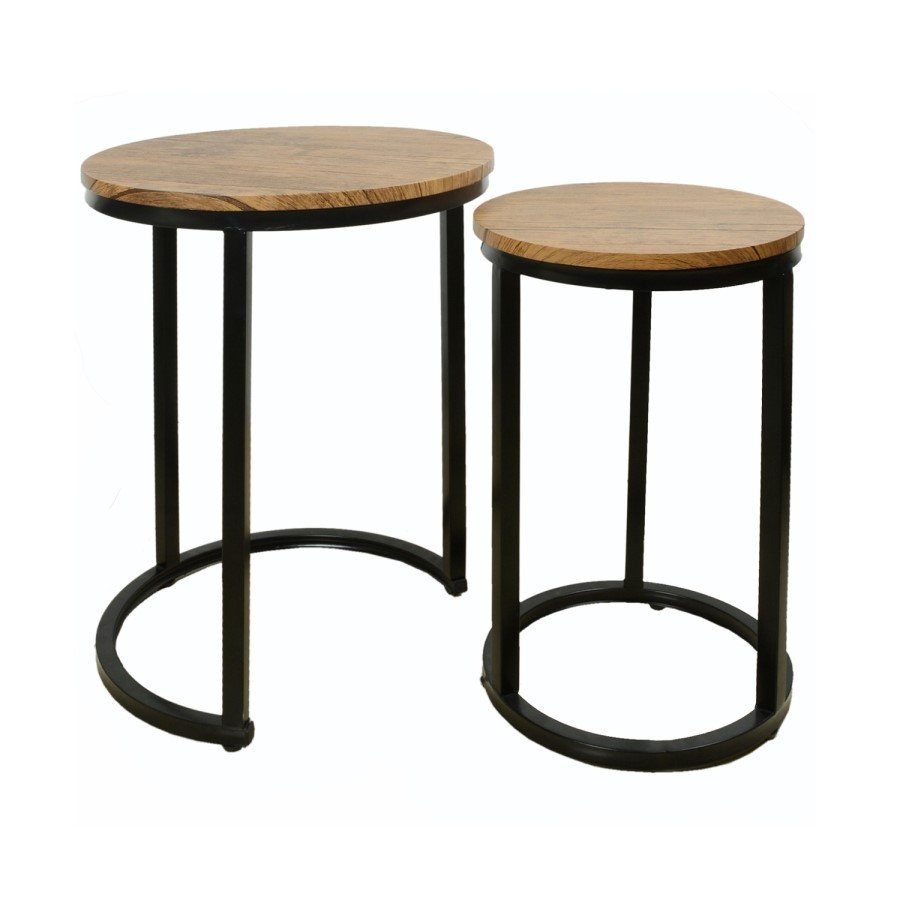 LPD Java Industrial  Nest of 2 Tables