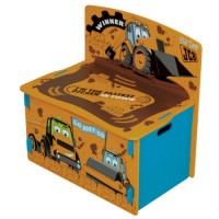 Kidsaw JCB Playbox In Yellow Black & Blue