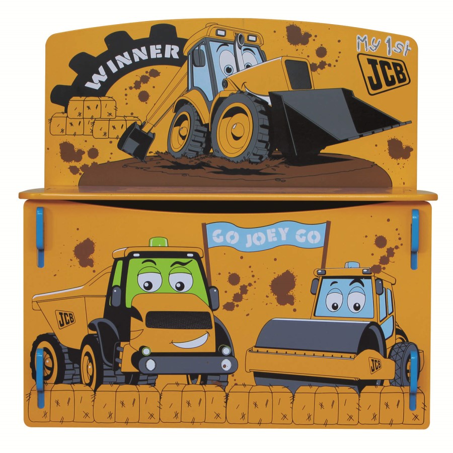 Kidsaw JCB Playbox In Yellow Black & Blue