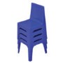 Jolly Kidz Table & 4 Chairs Set - Blue