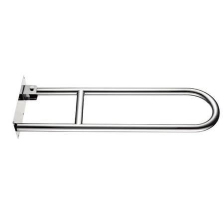 Stainless Steel Hinged Chrome Grab Rail 748mm