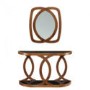 Jual JF105  Walnut Console Mirror