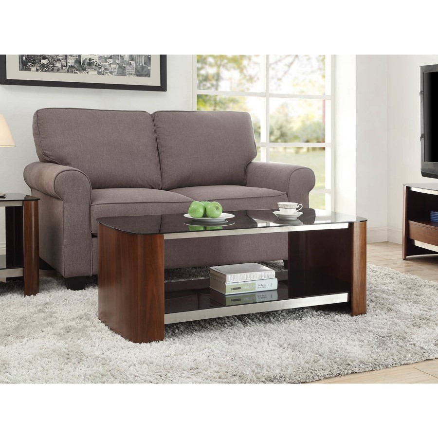Jual Furnishings Melbourne Walnut Coffee Table
