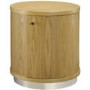 Jual Oak Mini Bar Lamp Table