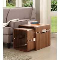 Walnut Retro Nest of Tables