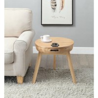 San Francisco Smart Lamp Table with Wireless Charging