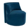 Navy Velvet Retro Chair - Jamie