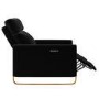 Black Velvet Electric Recliner Chair - Joni