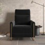 Black Velvet Electric Recliner Chair - Joni