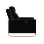 Black Velvet Electric Recliner Chair - Joni