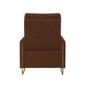 Brown Chenille Electric Recliner Chair - Joni