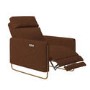 Brown Chenille Electric Recliner Chair - Joni