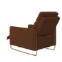 Brown Chenille Electric Recliner Chair - Joni