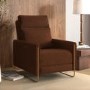 Brown Chenille Electric Recliner Chair - Joni