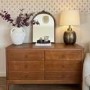 Solid Pine Wood Chest of 6 Drawers - Josephine