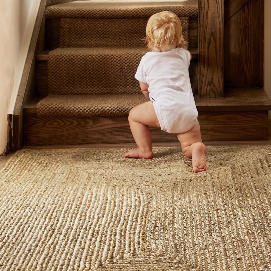 Natural Jute Rug - 170 x 120 cm - Origins
