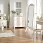 LPD White 2+2 Drawer Chest of Drawers - Juliette