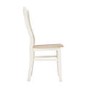 LPD Juliette Pair of Soft Cream Wooden Dining Chairs