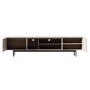 Large TV Unit in Taupe with Storage - TV's up to 77" - Kallen