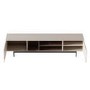 Large TV Unit in Taupe with Storage - TV's up to 77" - Kallen