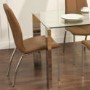 World Furniture Pair of Kansas Dining Chairs in Cinnamon