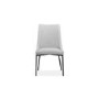 GRADE A1 - Set of 2 Light Grey Fabric Dining Chairs - Modern - Camilla