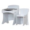 Kidsaw Kidsaw Kinder Desk &amp; Chair In White
