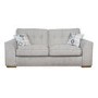 Kennedy 3 Seater Sofa in Pale Grey Fabric