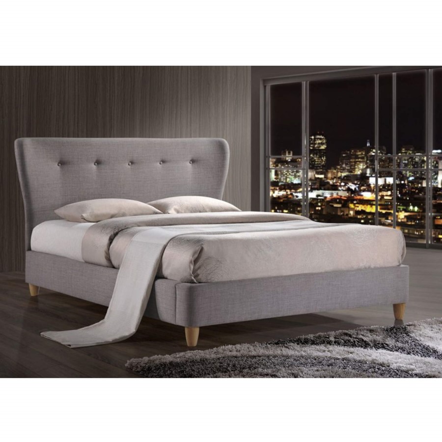 Birlea Kensington King Size Bed Grey