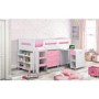 Julian Bowen Kimbo Pink Cabin Bed with Pull Out Desk