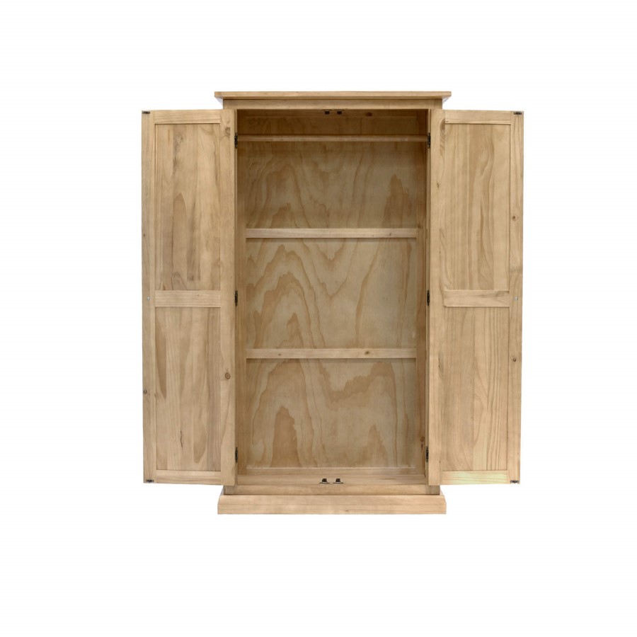 Wilkinson Furniture Kinsale Solid Pine 2 Door Wardrobe