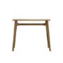 Small Light Oak Console Table - Kitt