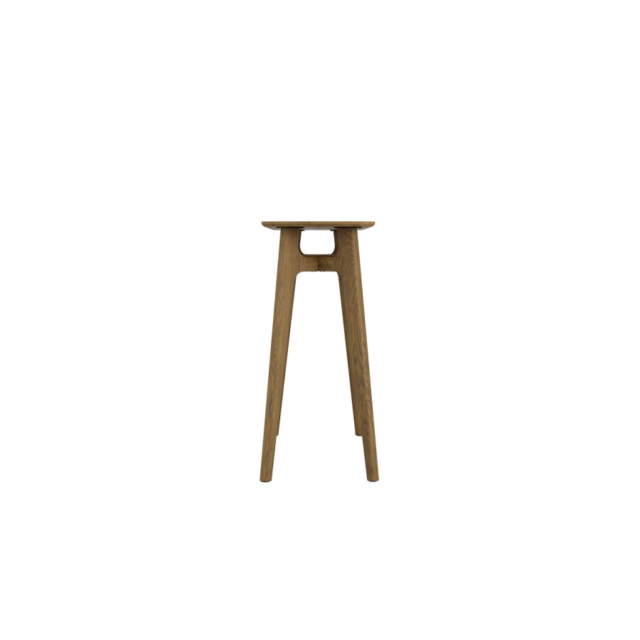 Small Light Oak Console Table - Kitt
