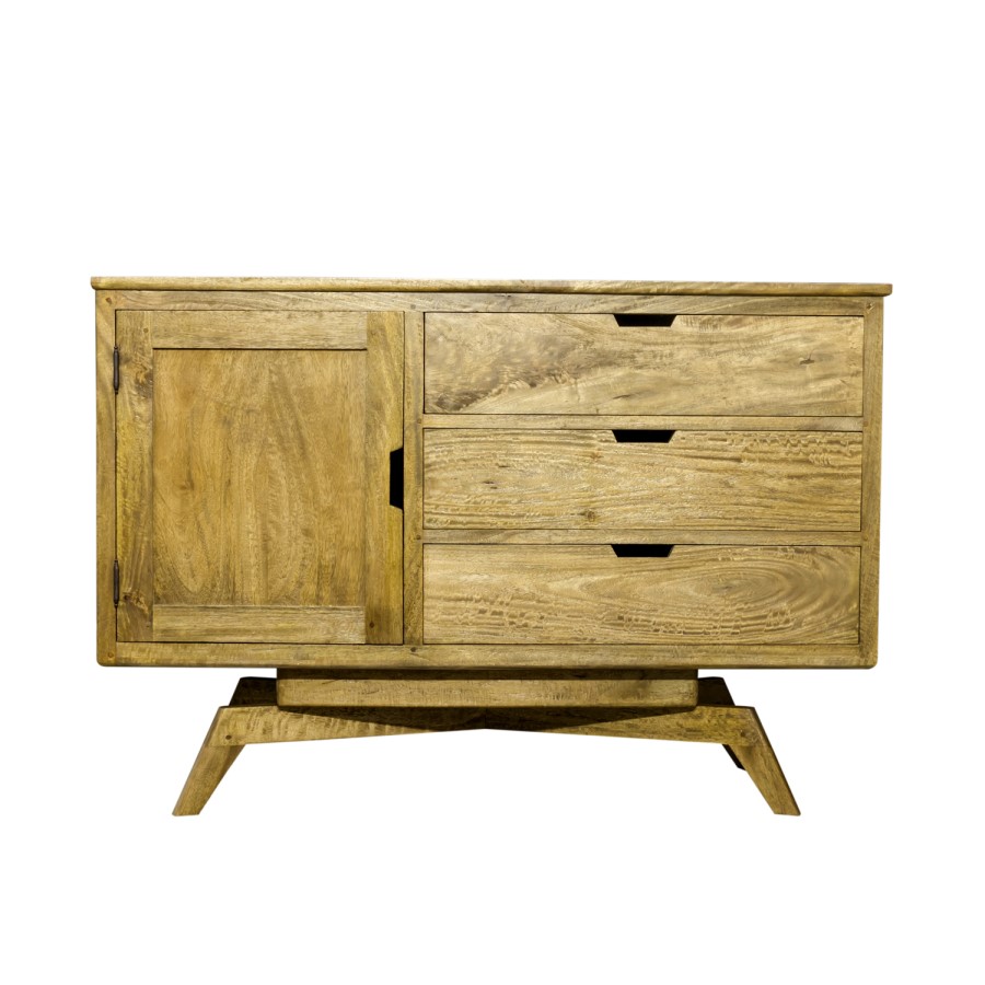 Signature North Mid-Century 3 Drawer Sideboard