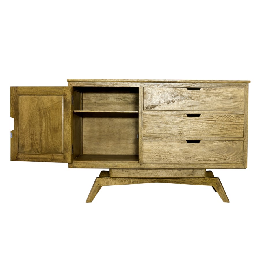 Signature North Mid-Century 3 Drawer Sideboard