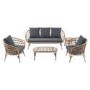 5 Seater Rattan Garden Sofa Set - Como